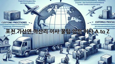 포천 가산면 마산리 이사 꿀팁🍯: 안전 이사 A to Z